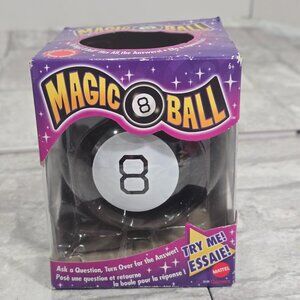 Vintage 2011 Mattel Magic 8 Ball Fortune Teller Lucky Questions Answers Toy Game